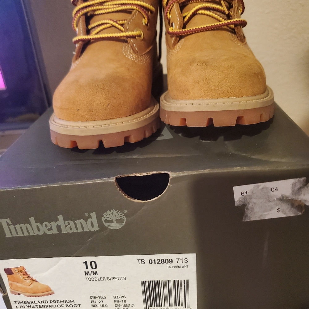Like new authentic timberlands